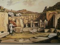 Ggantija Tempel in Xaghra auf Gozo