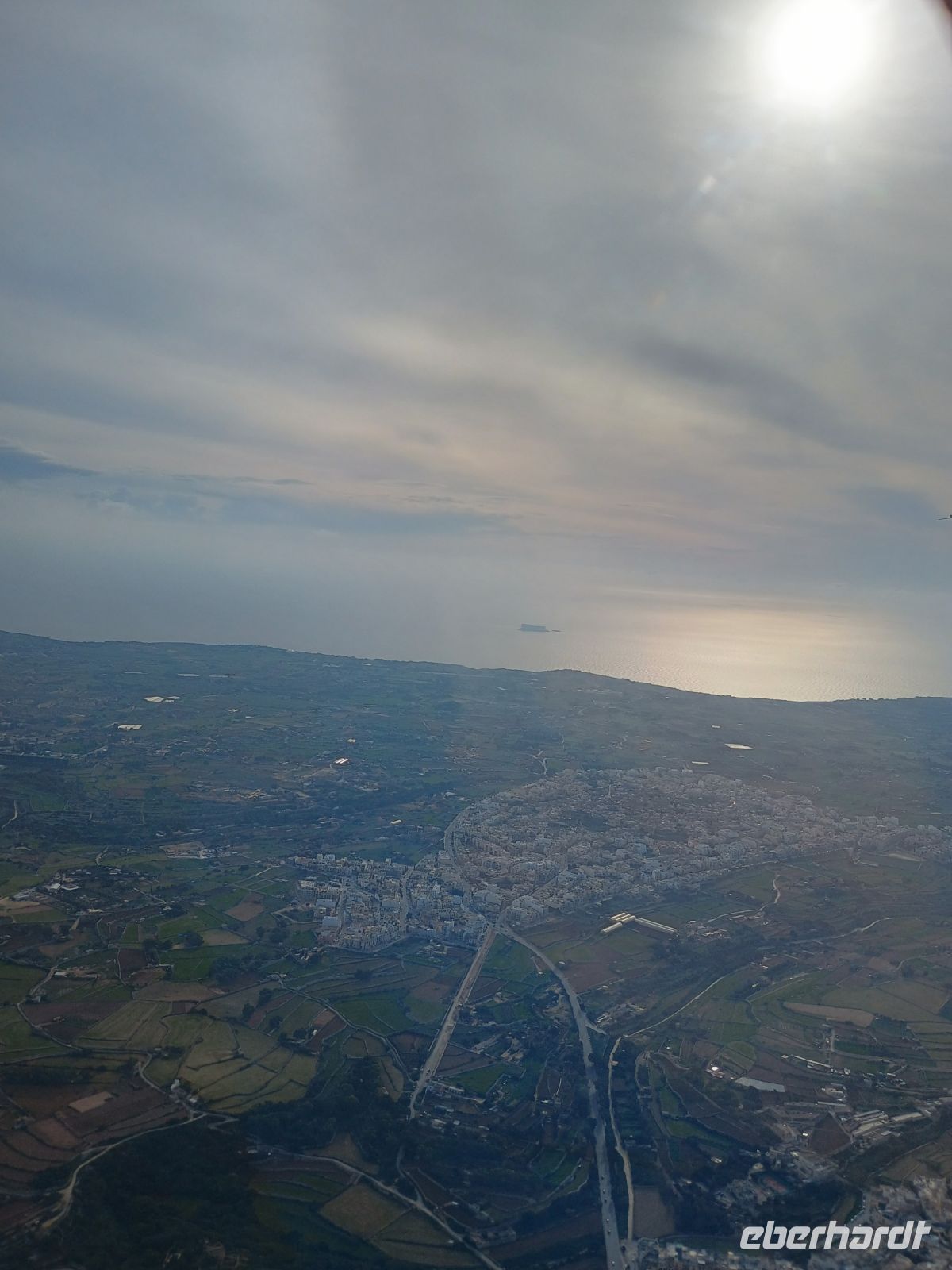 Abflug von Malta