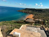 Blick von der Grotte des Odysseus 