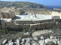 Gozo - Steinbruch