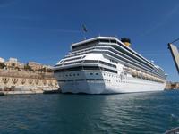 Hafenrundfahrt durch den Grand Harbour Valletta-Kreuzfahrtschiff