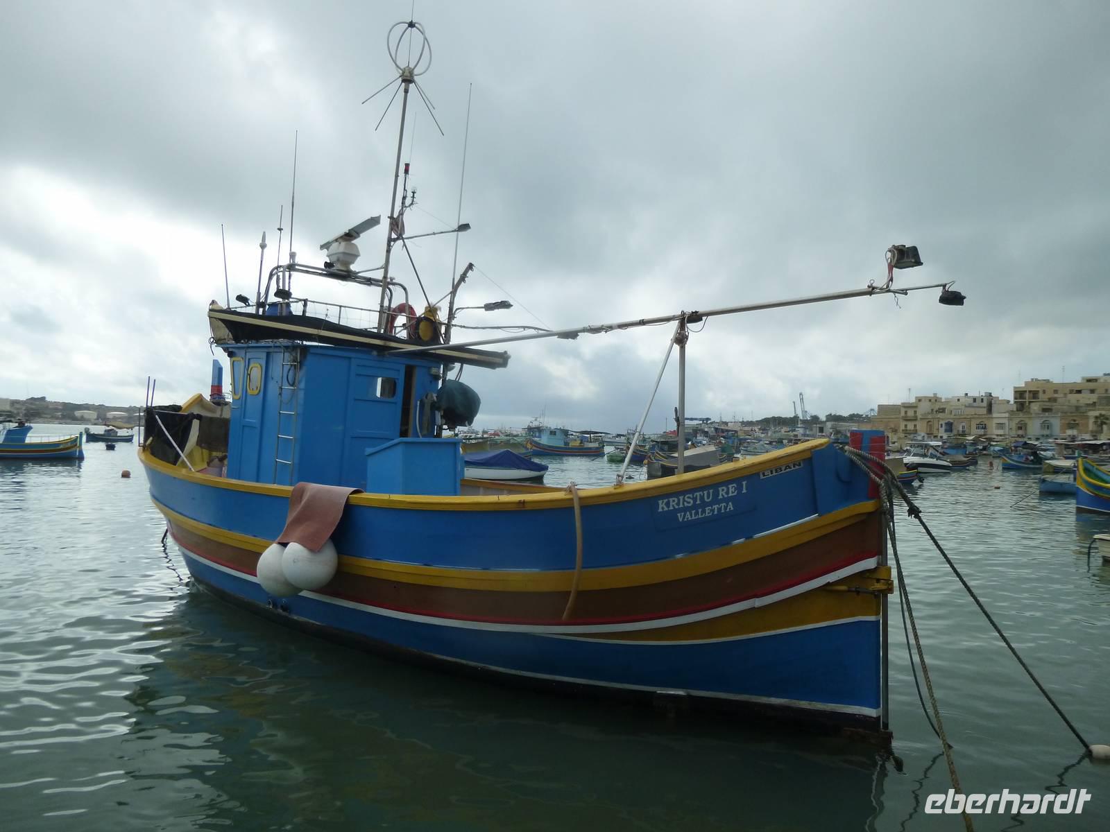 bunte Fischerboote