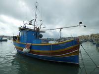 bunte Fischerboote