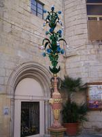 geschmückte Straßen in Rabat