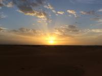 Sonnenuntergang in der Wüste