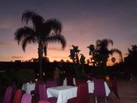 Abendstimmung vor dem Essen