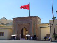 Vor dem Königspalast in Rabat