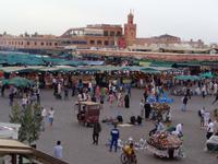 Der Gauklerplatz in Marrakesch