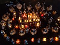 Lampenangebot in Marrakesch