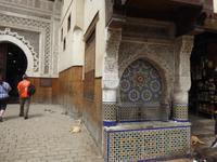 Fes - Brunnen am Nejjarine Platz