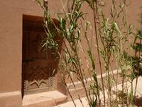 Tür mit Berbermuster