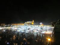 Djemma el Fnag bei Nacht