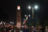 Abendstimmung mit Koutoubia Moschee