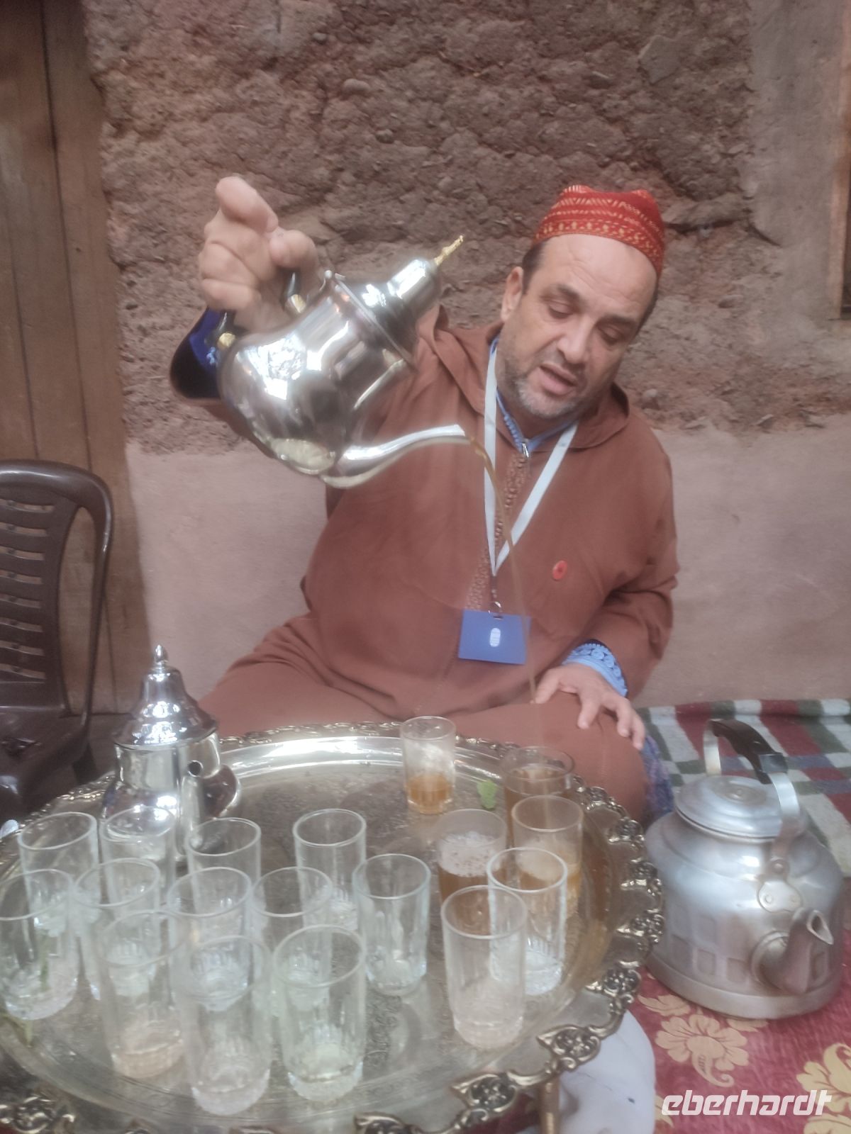 Teezeremonie Marokko Mohammed