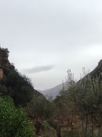 Atlasgebirge mit Schnee