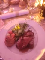 Silvesterdinner Marrakesch Hauptgang