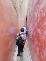 Schmaler Eingang zur Nekropole der Saadier-Dynastie, Marrakesch