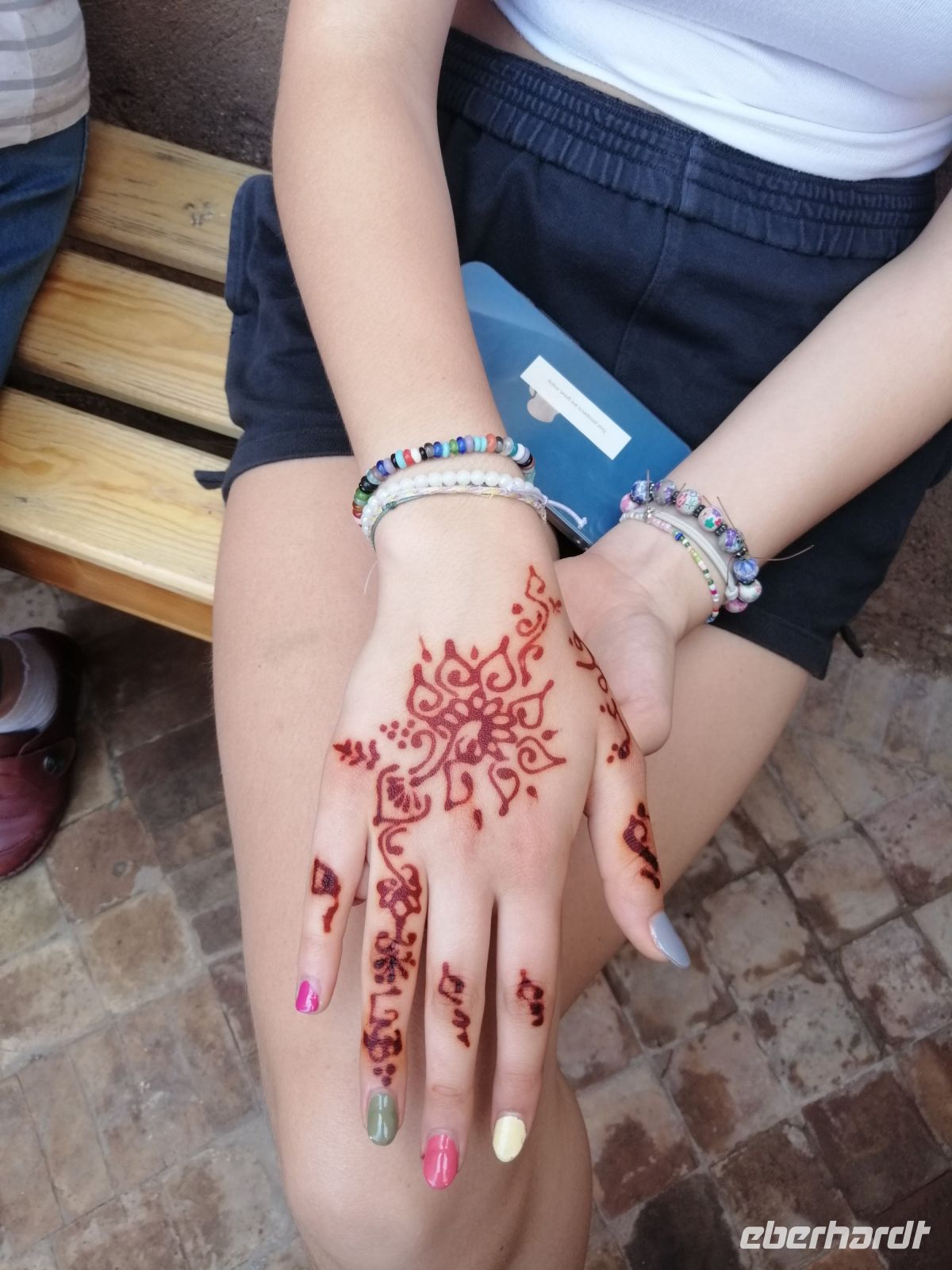 Henna-Tattoo, Marrakesch