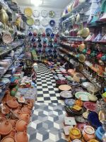 Porzellan-Laden, Souk in Marrakesch