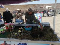 Fischhändler, Hafen von Essaouira