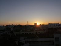 Sonnenaufgang in Rabat