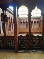 schöne Gestaltung des Nejjarine-Museums, Medina von Fes