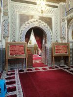 Blick in eine Moschee, Medina von Fes