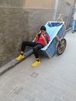 Langeweile, Medina von Fes