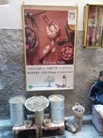 Reklame: marokkanisches Gold - Argan-Öl