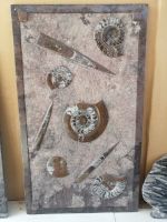 Tischplatte, Fossilienwerkstatt in Erfoud