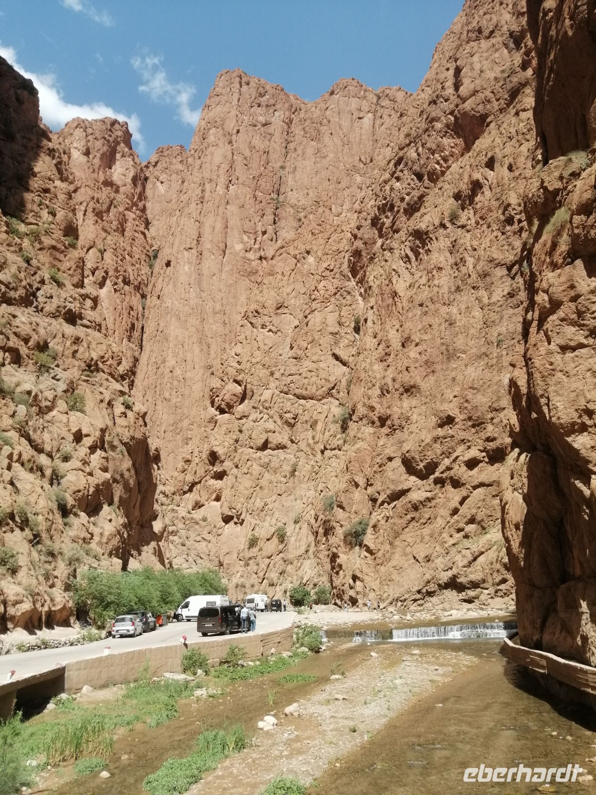 Besichtigung der Todra-Schlucht