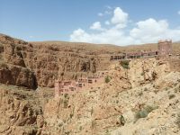 Felsen in der Dades-Schlucht