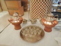 Teezeremonie in unserem Hotel Dellarosa in Marrakesch