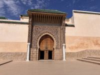 Eingang Moschee u Mausoleum Moulay Ismael
