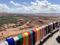 Die schönste Leitplanke Marokkos.