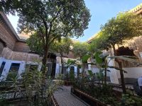 Innenhof im Ministerpalast Bahia in Marrakesch