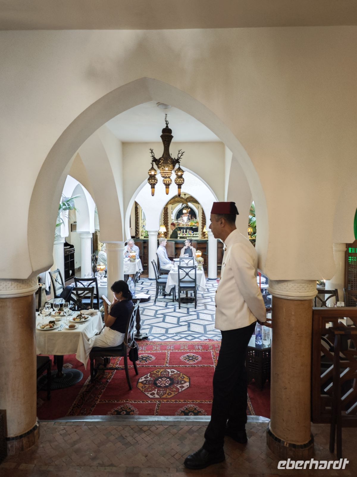 Abendessen Ricks Cafe in Casablanca