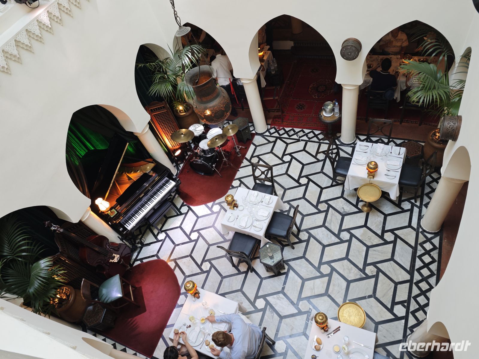 Abendessen Ricks Cafe in Casablanca