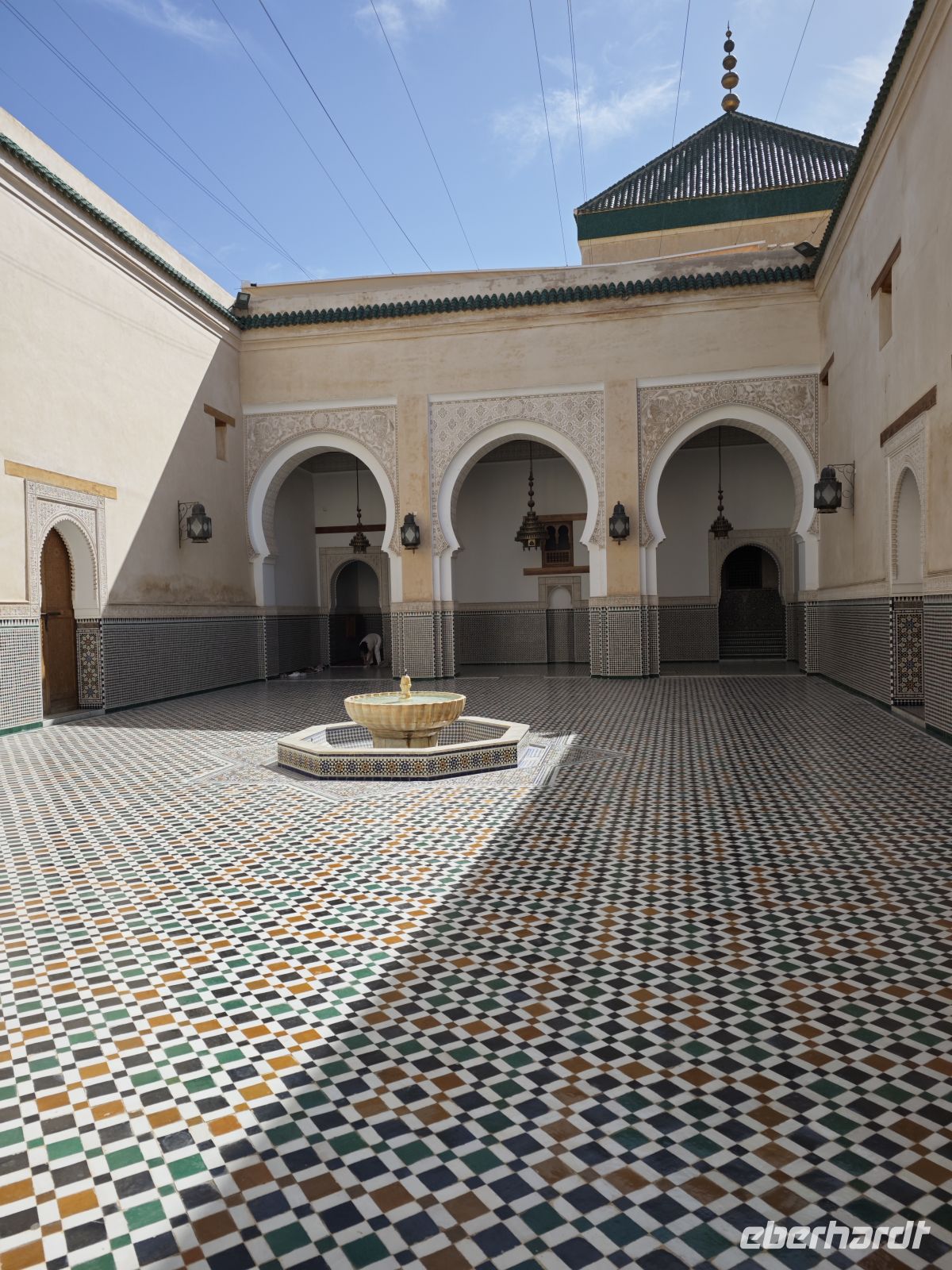Moschee-Mausoleum von Moulay Ismail in Meknes