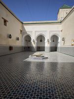 Moschee-Mausoleum von Moulay Ismail in Meknes