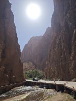 Spaziergang Todra-Schlucht