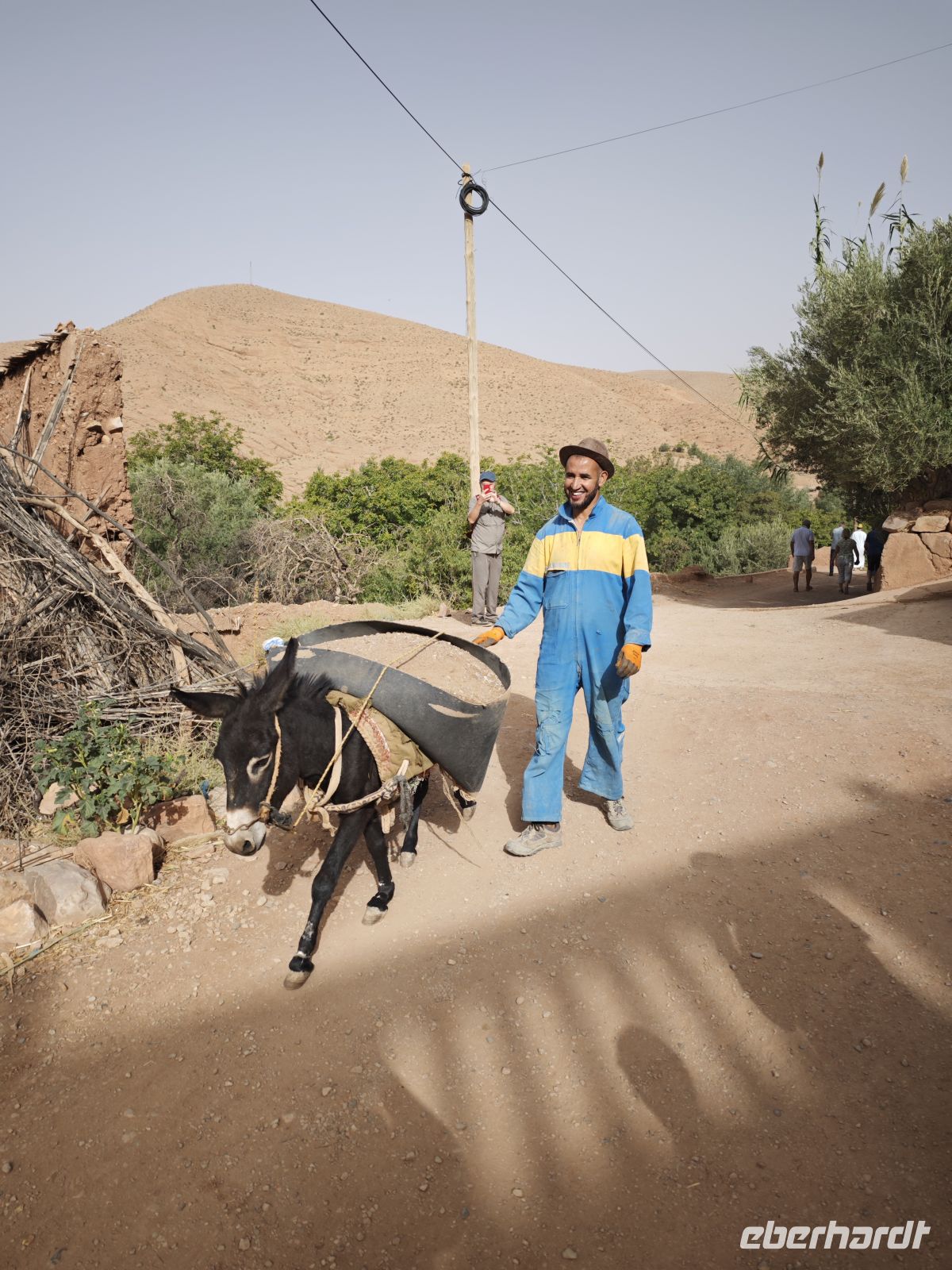 Spaziergang in einer Oase