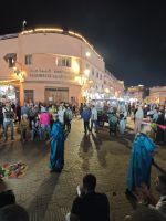 Djemaa el Fna, den Platz der Gaukler in Marrakesch
