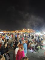 Djemaa el Fna, den Platz der Gaukler in Marrakesch