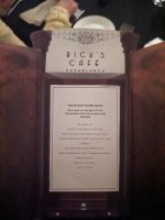 51) Rick`s Café Weihnachtsabendessen, Casablanca, Marokko