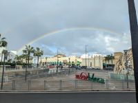72) Regenbogen in Casablanca, Marokko
