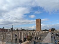 79) Mausoleum und Hassan Turm von Rabat, Marokko