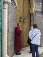 135) Ehemaliger Königspalast Fèz, Marokko