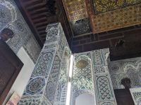 147) Mittagessen in einem Riad in der  Medina von Fèz, Marokko