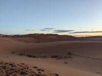 189) Ausflug zum Sonnenuntergang in die Wüste von Erfoud, Marokko